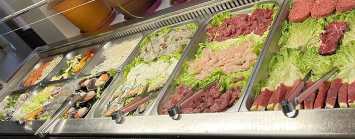 Buffet wok